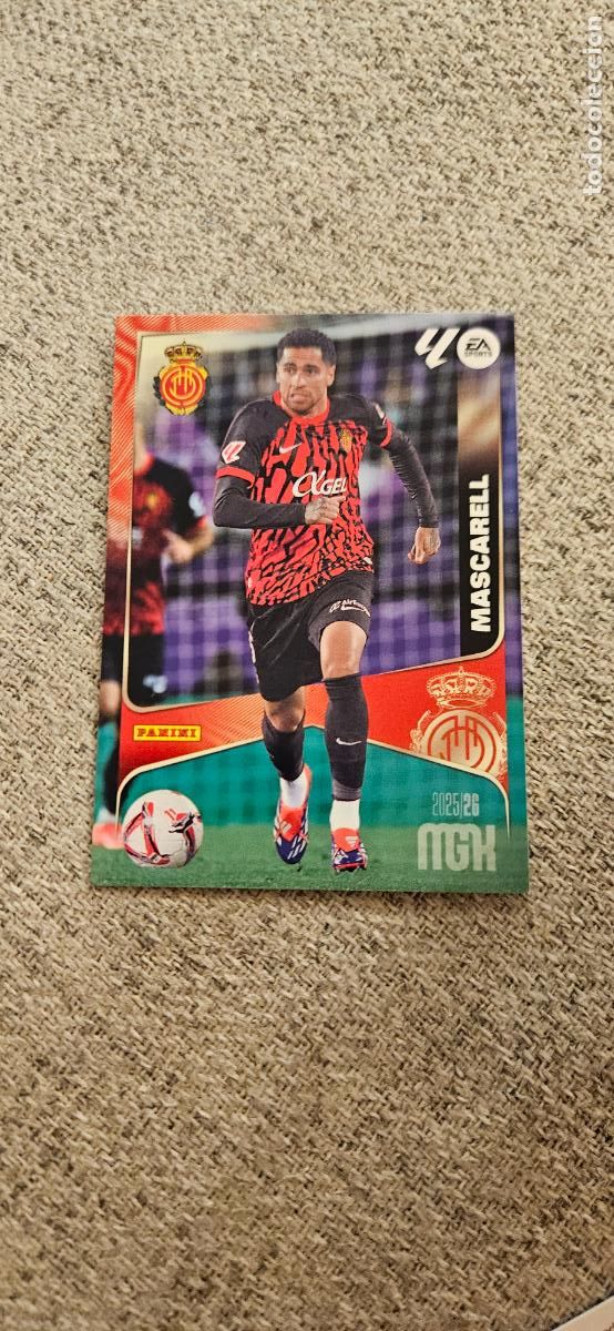 Fu&szlig;ball-Sticker: mallorca mascarell 244 megacracks 2025 2026 25 26 trading card
