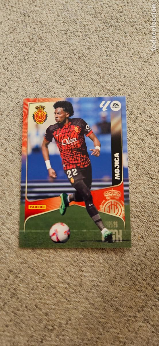 Fu&szlig;ball-Sticker: mallorca mojica 242 megacracks 2025 2026 25 26 trading card