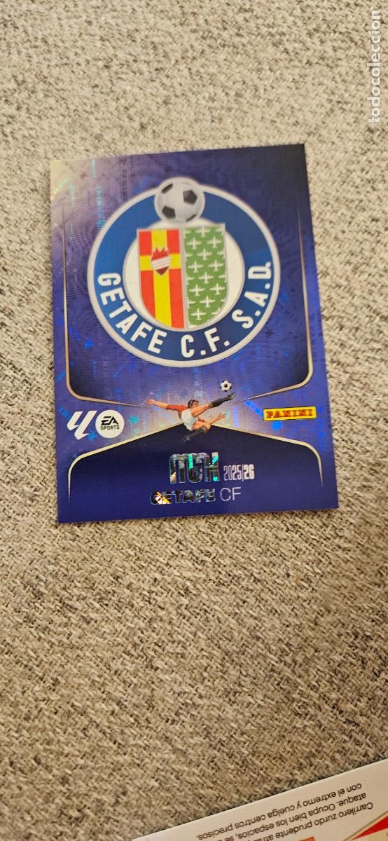 Fu&szlig;ball-Sticker: getafe escudo 163 megacracks 2025 2026 25 26 trading card