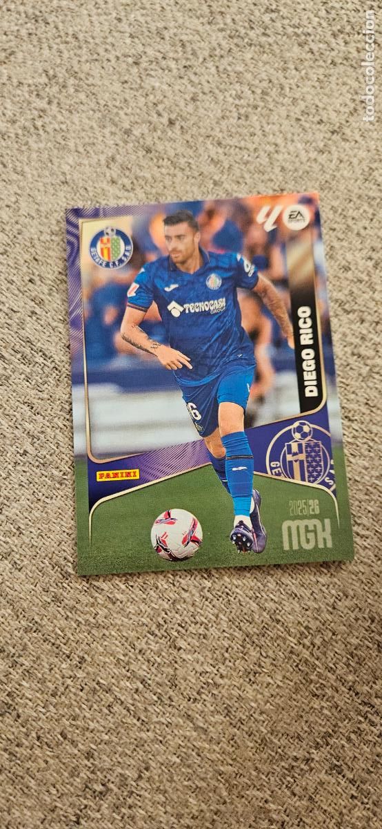 Fu&szlig;ball-Sticker: getafe diego rico 172 megacracks 2025 2026 25 26 trading card