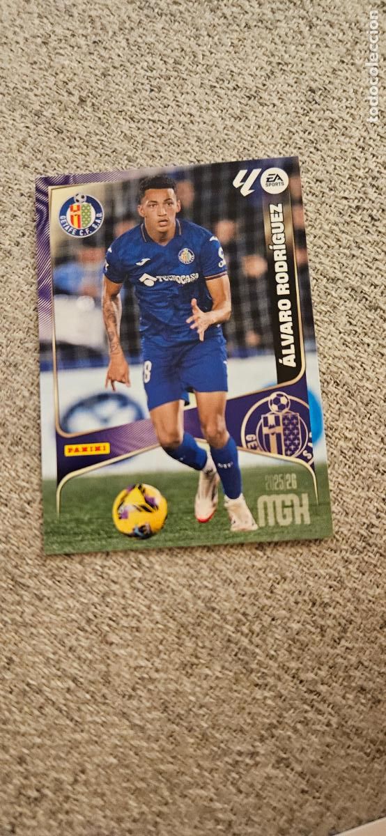 Fu&szlig;ball-Sticker: getafe alvaro rodriguez 179 megacracks 2025 2026 25 26 trading card