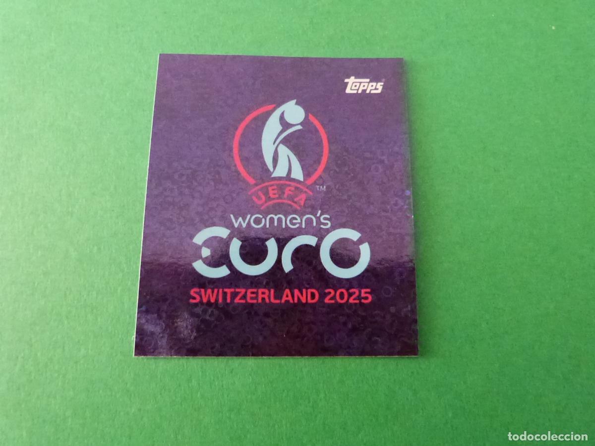 Cromos de F&uacute;tbol: CROMO FUTBOL LOGO EURO 2025 SIN PEGAR N&ordm; 2 EUROCOPA EURO FEMENINA SUIZA 2025 PANINI