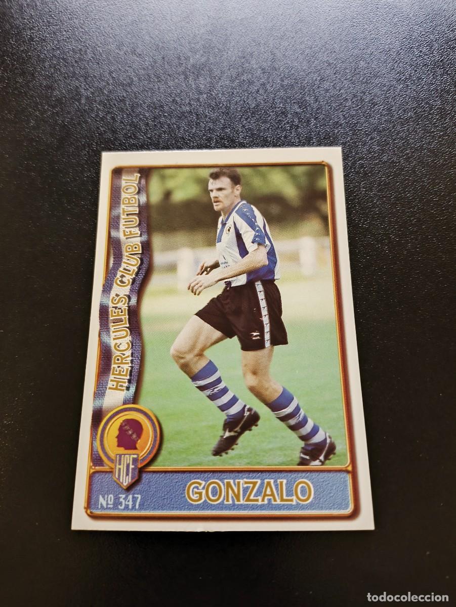 Cromos de F&uacute;tbol: 347 GONZALO HERCULES BAJA MUNDICROMO LIGA 1996 1997 96 97 NO PANINI ESTE