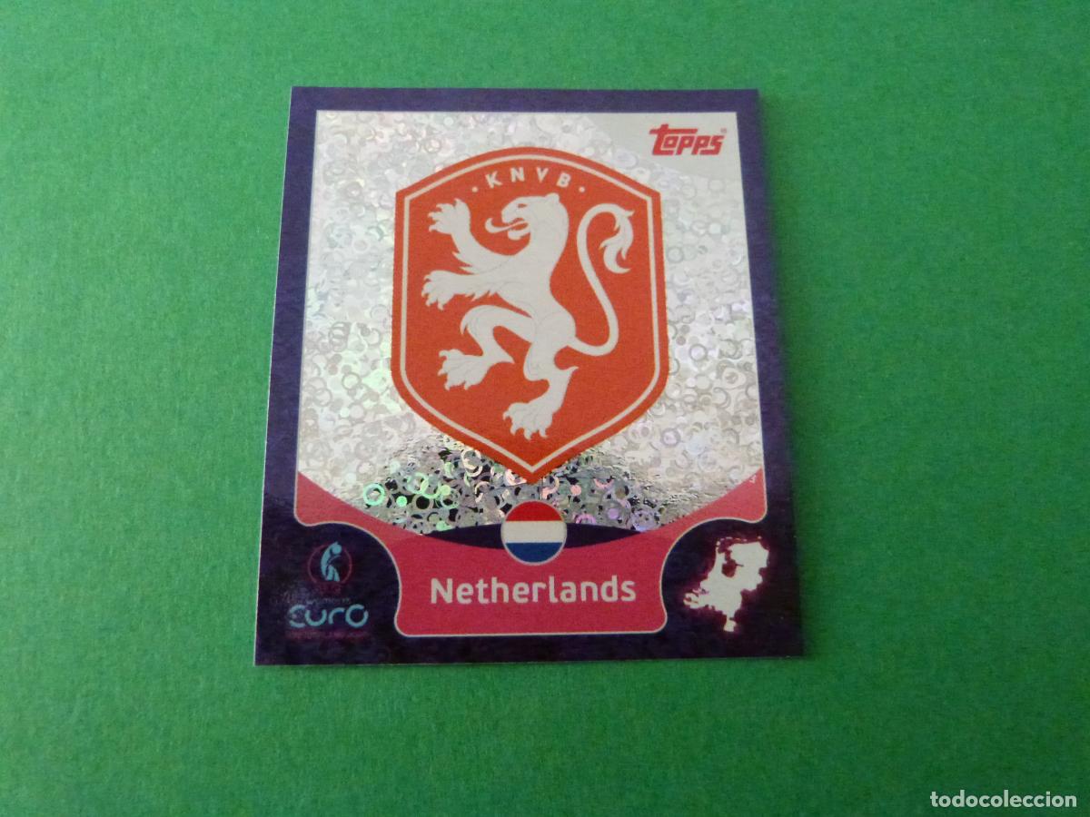 Cromos de F&uacute;tbol: CROMO FUTBOL ESCUDO PAISES BAJOS SIN PEGAR N&ordm; 6 EUROCOPA EURO FEMENINA SUIZA 2025 PANINI