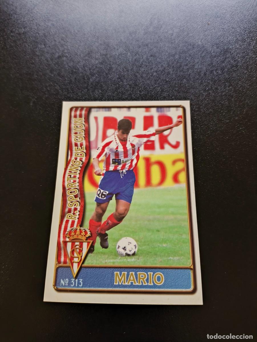 Cromos de F&uacute;tbol: 313 MARIO SPORTING DE GIJON BAJA MUNDICROMO LIGA 1996 1997 96 97 NO PANINI ESTE