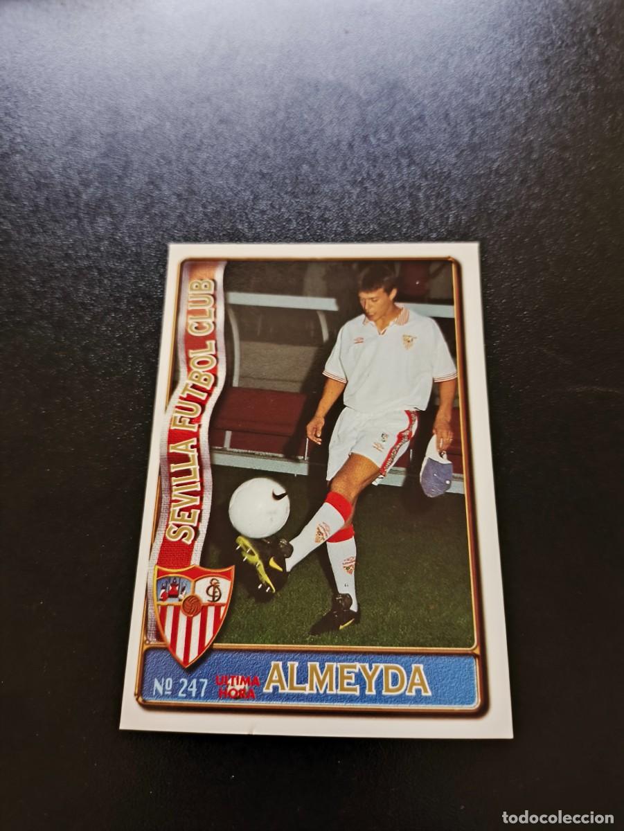 Cromos de F&uacute;tbol: 247 ALMEYDA SEVILA UH MUNDICROMO LIGA 1996 1997 96 97 NO PANINI ESTE