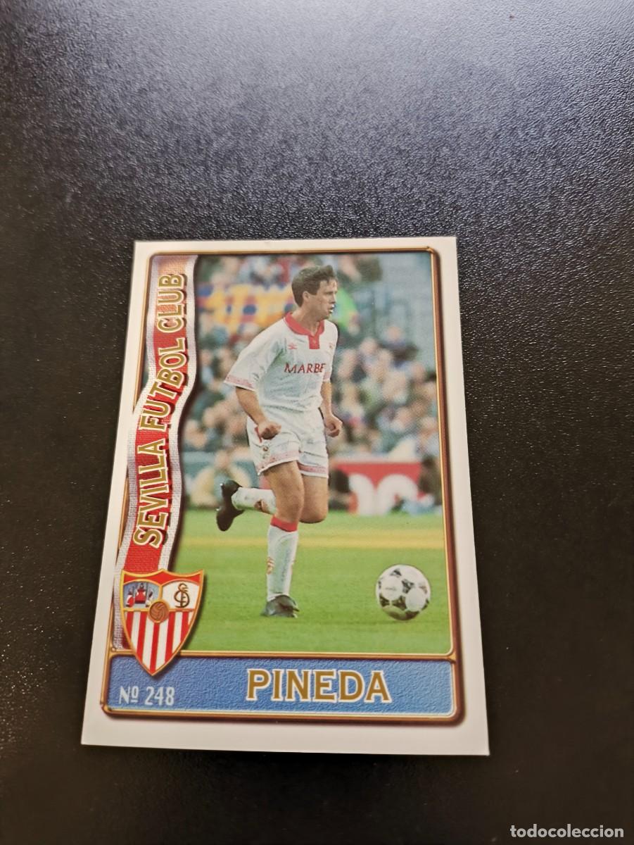 Cromos de F&uacute;tbol: 248 PINEDA SEVILLA BAJA MUNDICROMO LIGA 1996 1997 96 97 NO PANINI ESTE