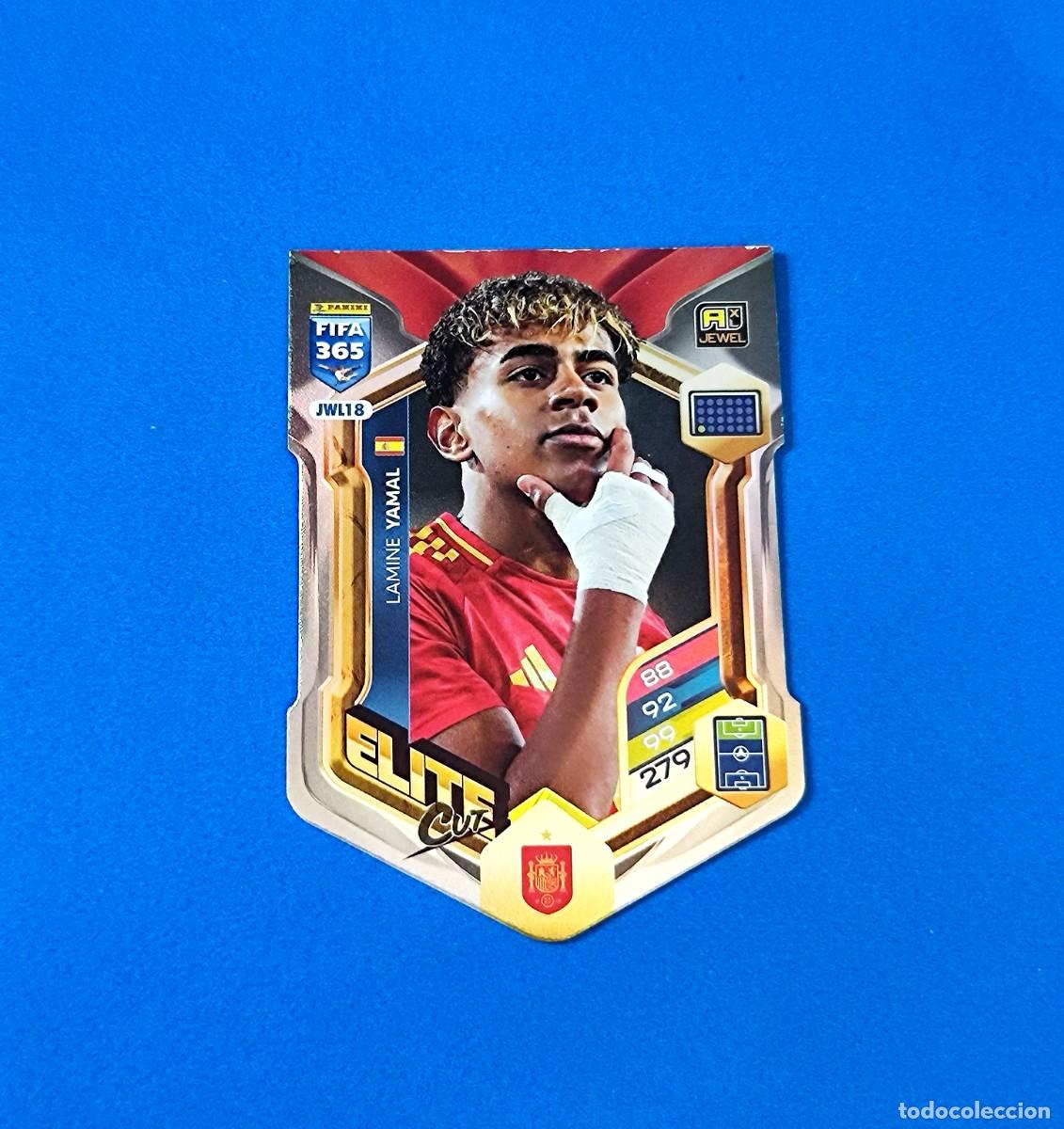 Cromos de F&uacute;tbol: Adrenalyn 2025 2026 / 25 26 FIFA 365 2026 Lamine Yamal Espa&ntilde;a JWL18 &Eacute;lite Cut