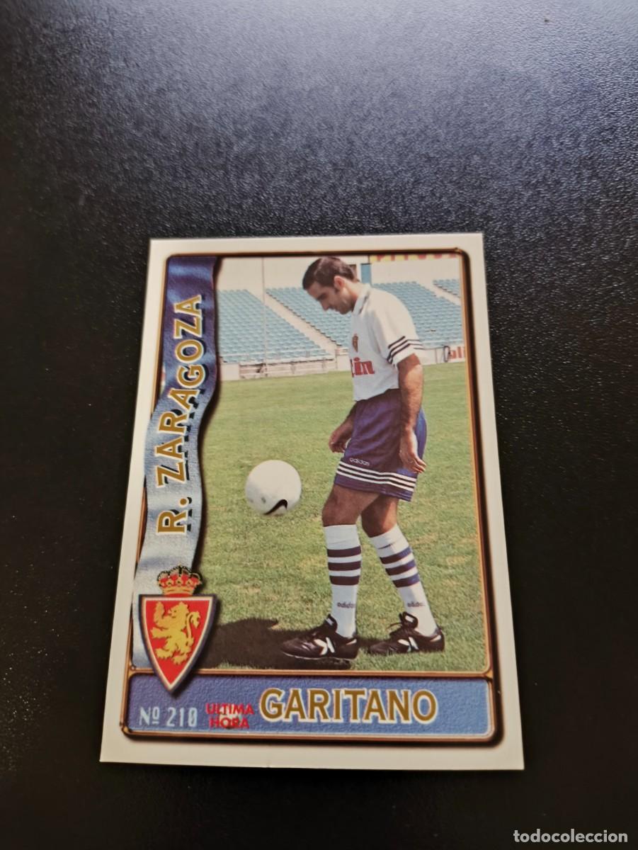 Cromos de F&uacute;tbol: 210 GARITANO ZARAGOZA UH ULTIMA HORA MUNDICROMO LIGA 1996 1997 96 97 NO PANINI ESTE