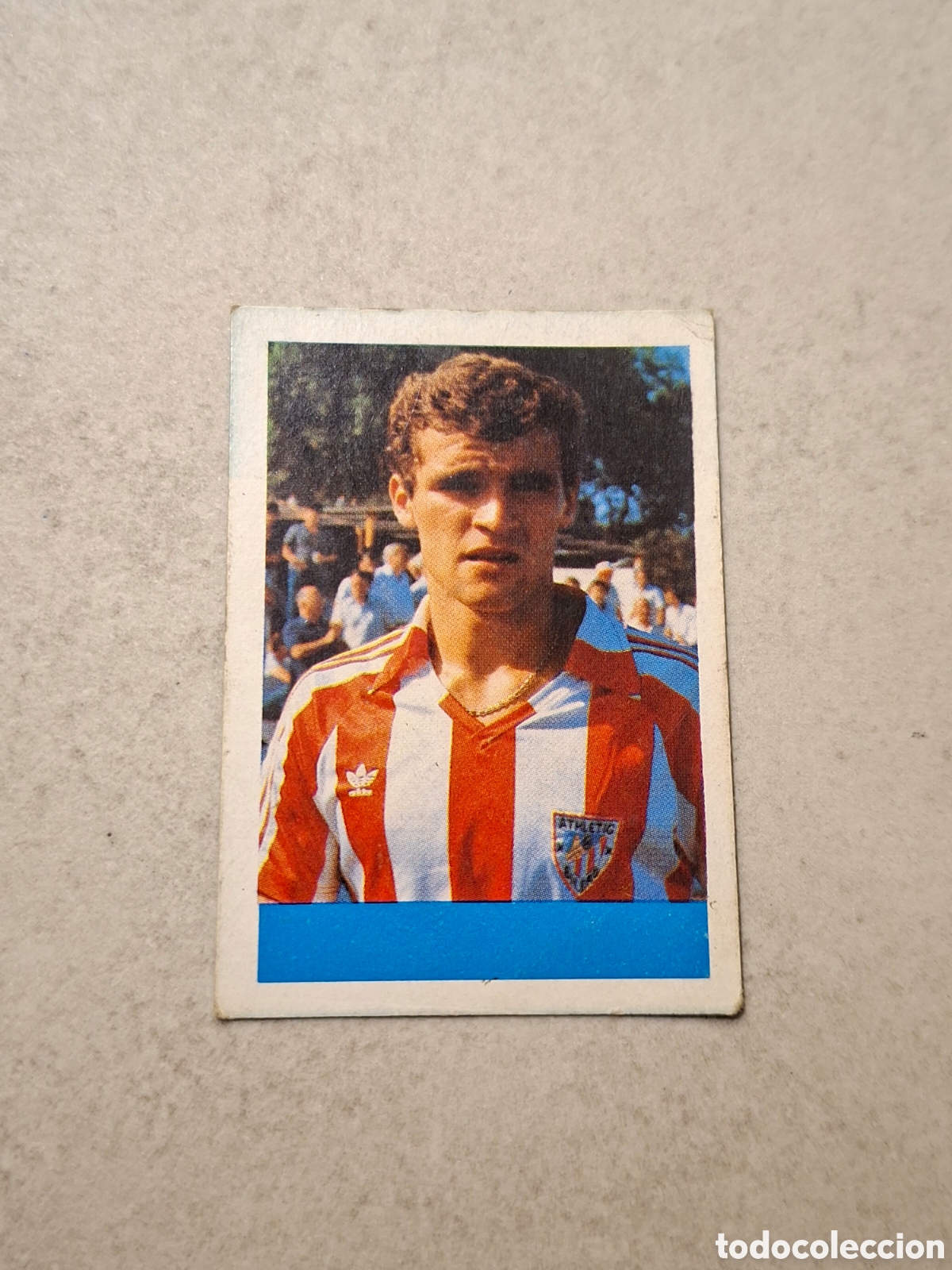 Cromos de F&uacute;tbol: RAREZA - ANDRINUA SIN NOMBRE ATH BILBAO LISEL 1985 1986 CROMO FUTBOL LIGA 85 86 &ndash; LEVISIMO DESPEGADO