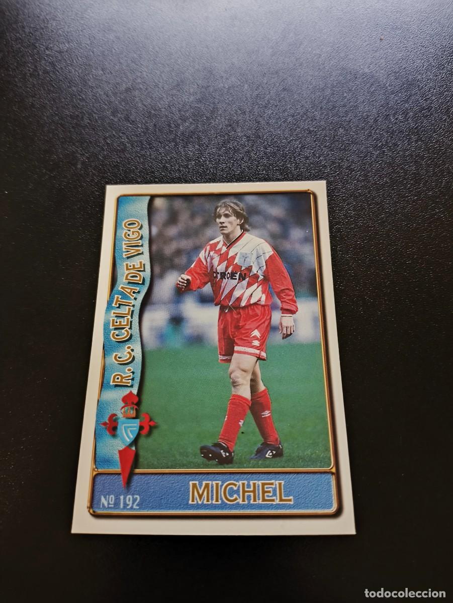 Cromos de F&uacute;tbol: 192 MICHEL CELTA BAJA MUNDICROMO LIGA 1996 1997 96 97 NO PANINI ESTE