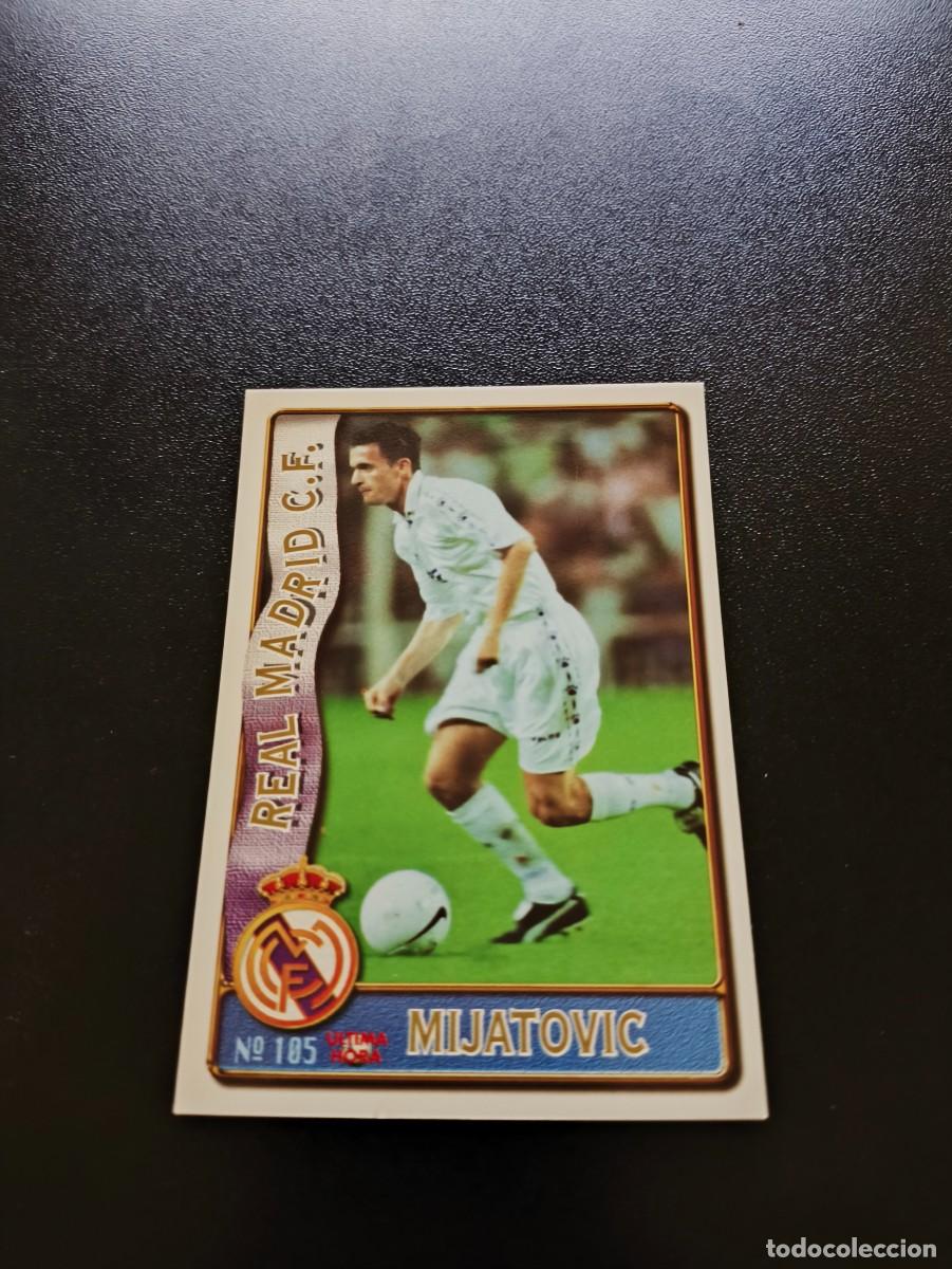 Cromos de F&uacute;tbol: 105 MIJATOVIC ULTIMA HORA UH REAL MADRID MUNDICROMO LIGA 1996 1997 96 97 NO PANINI ESTE