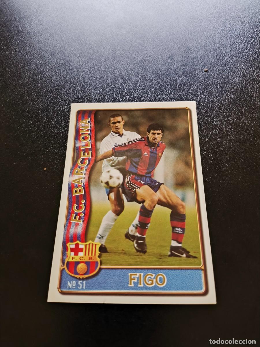 Cromos de Futebol: 51 FIGO BARCELONA MUNDICROMO LIGA 1996 1997 96 97 NO PANINI ESTE