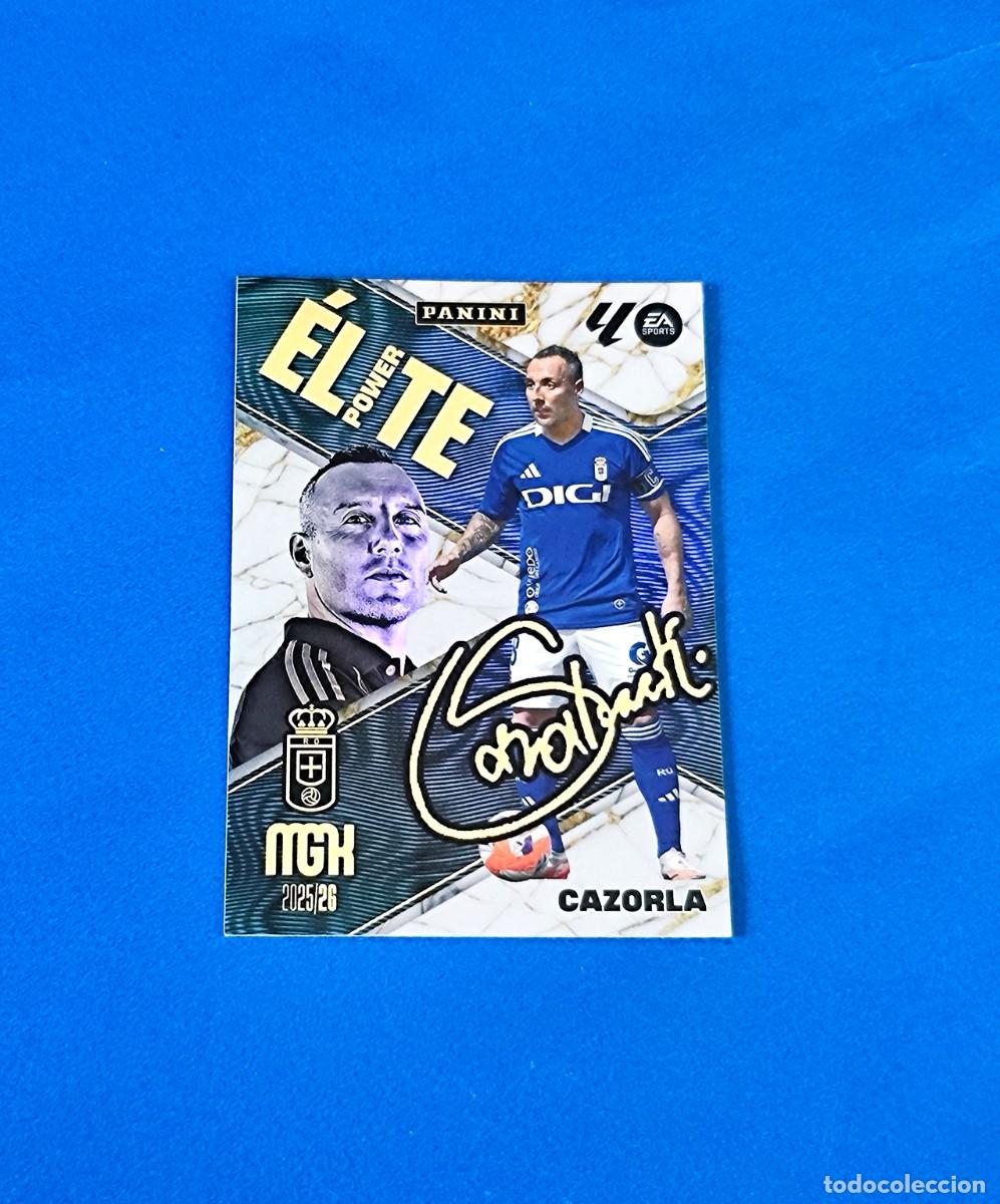 Cartes &agrave; collectionner de Football: Megacracks 2025 2026 / 25 26 &Eacute;lite Power Cazorla Oviedo