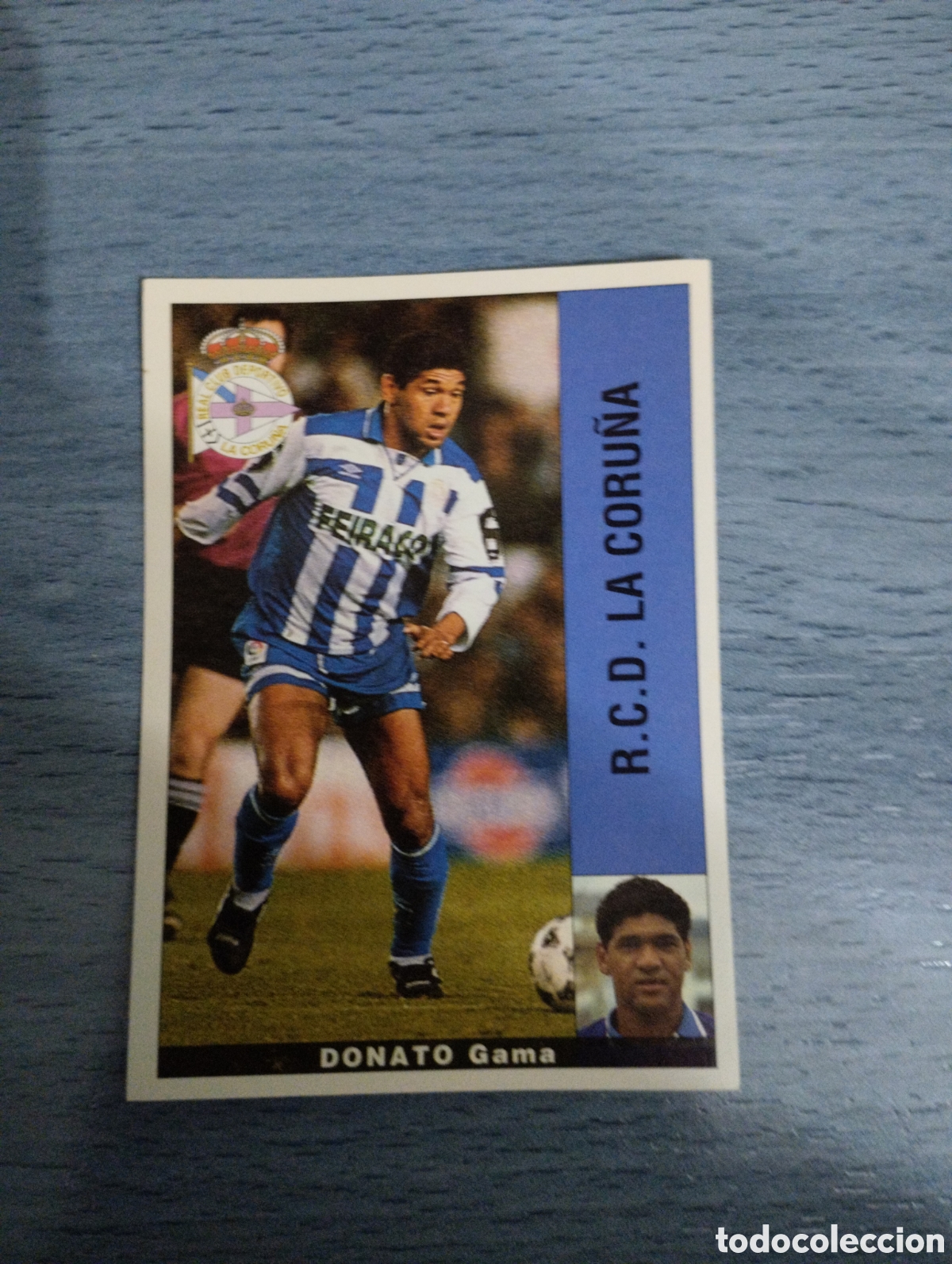 Figurine di Calcio: Cromo Panini liga 95 96 Donato deportivo de la Coru&ntilde;a sin pegar