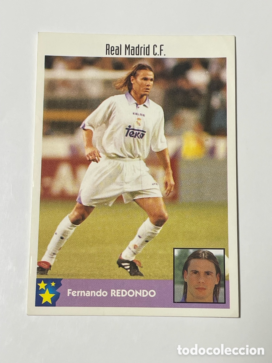 Cromos de F&uacute;tbol: Fernando Redondo Real Madrid Panini Los mejores equipos de Europa 1997/98 #223
