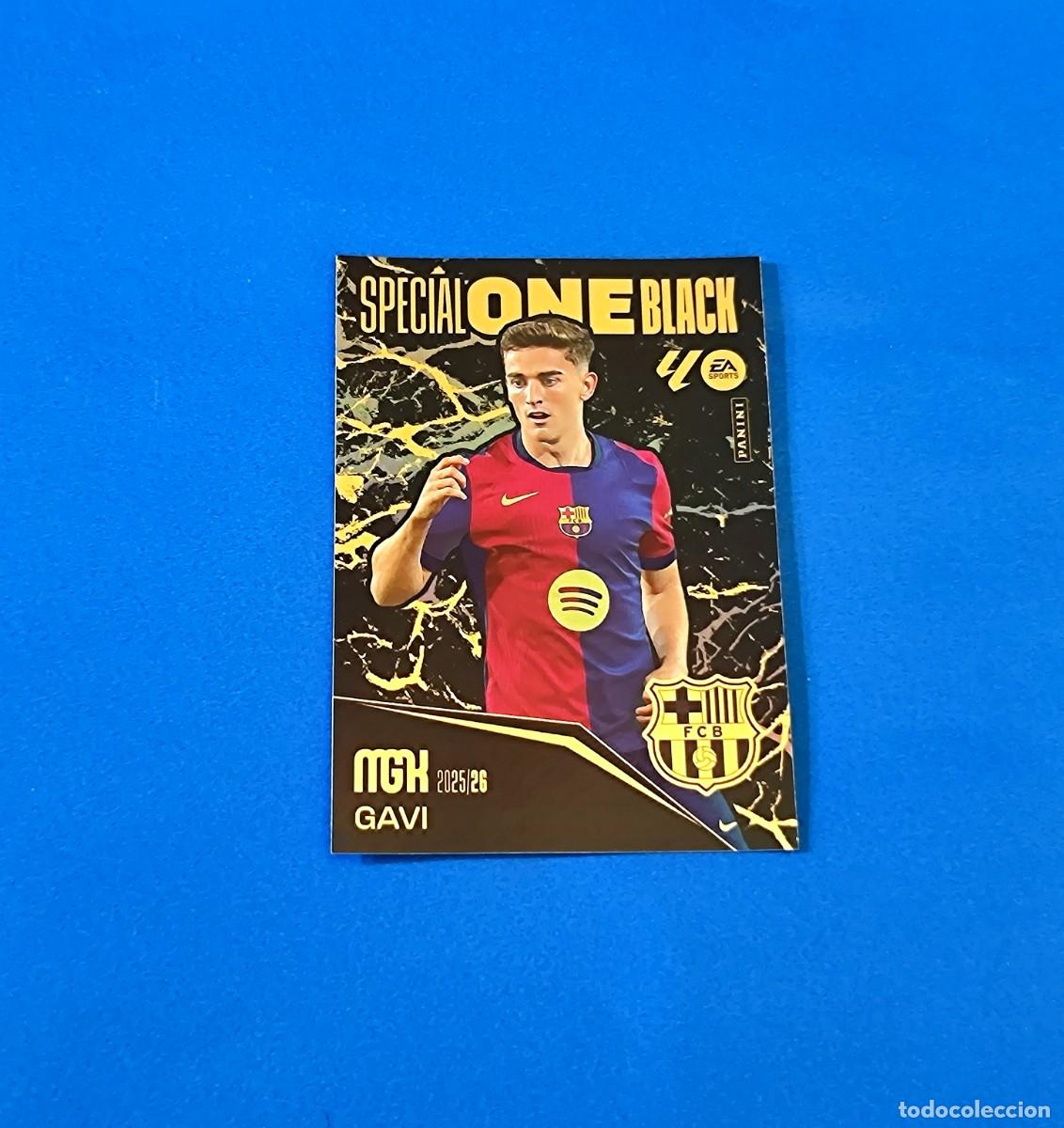 Cartes &agrave; collectionner de Football: Megacracks 2025 2026 / 25 26 Special One Black Gavi Barcelona