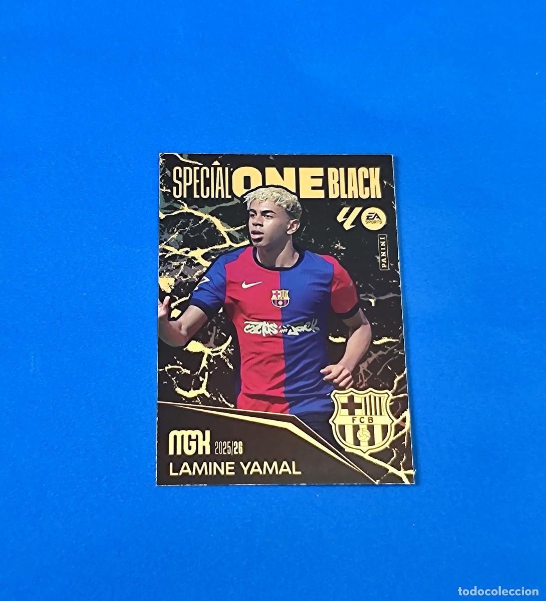 Cartes &agrave; collectionner de Football: Megacracks 2025 2026 / 25 26 Special One Black Lamine Yamal Barcelona