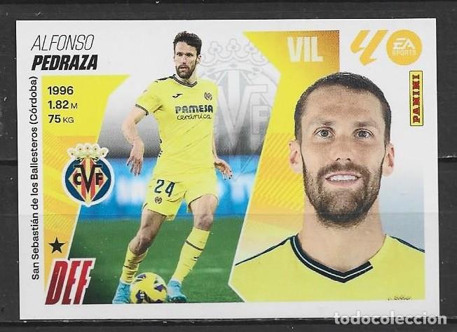 Cromos de F&uacute;tbol: Liga este 25/26 - Pedraza - N&ordm; 10 - Villarreal