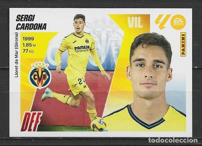 Cromos de F&uacute;tbol: Liga este 25/26 - Sergi Cardona - N&ordm; 9 - Villarreal