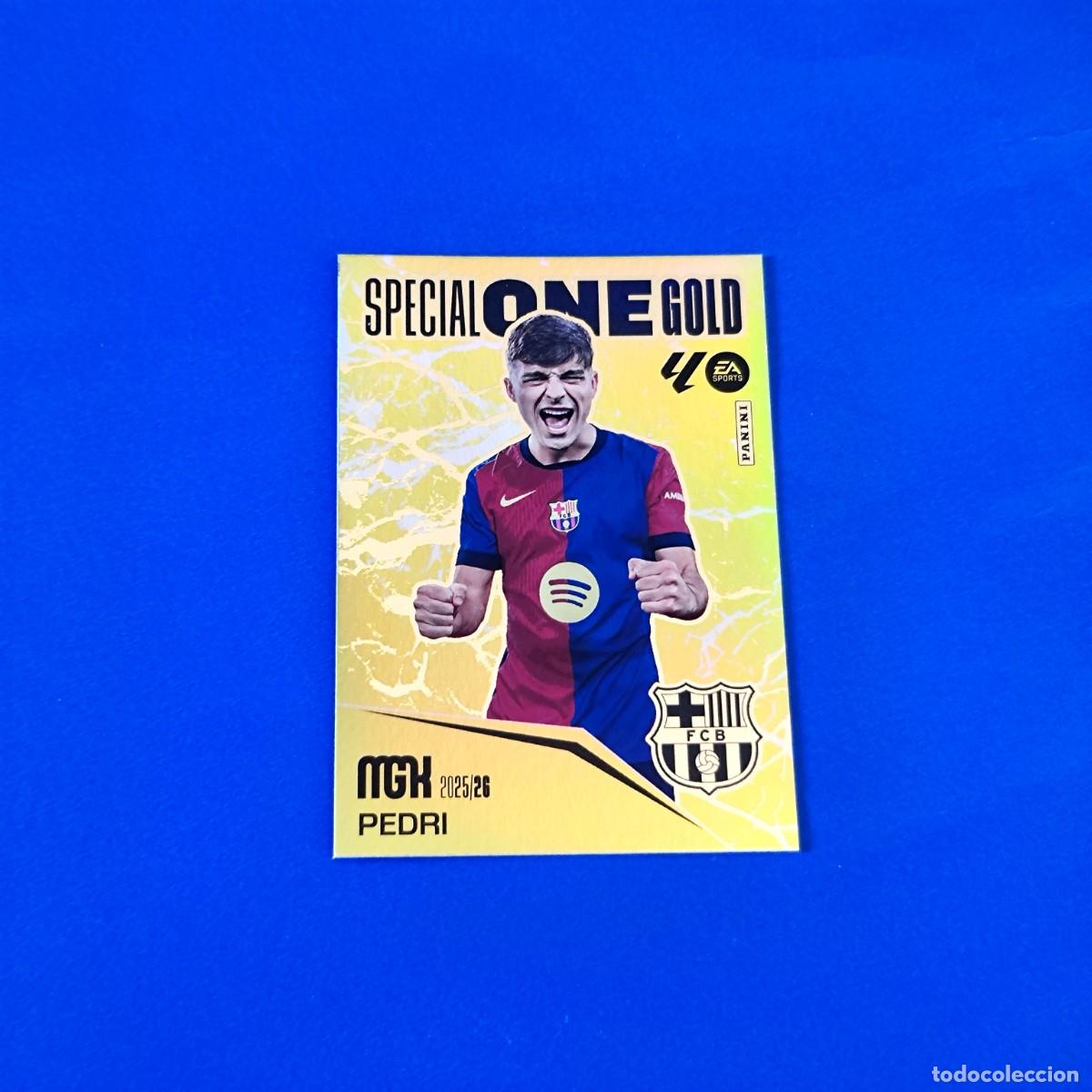 Cartes &agrave; collectionner de Football: Megacracks 2025 2026 / 25 26 Special One Gold Pedri Barcelona