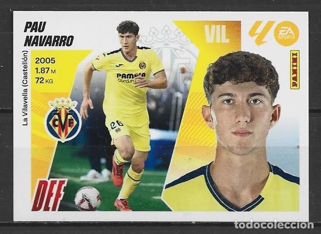 Cromos de F&uacute;tbol: Liga este 25/26 - Pau Navarro - N&ordm; 5 - Villarreal