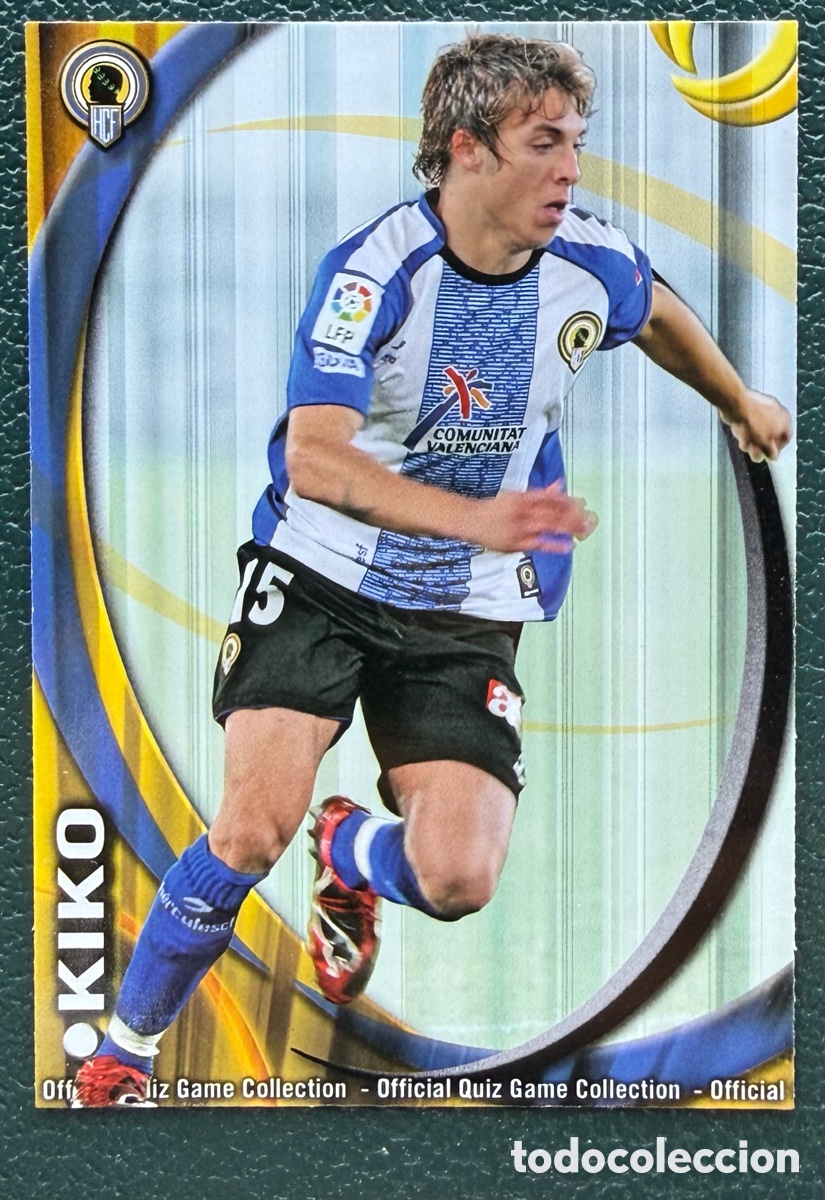 Fu&szlig;ball-Sticker: 499 KIKO HERCULES CF FICHAS ALBUM MUNDICROMO 2010 2011 10 11