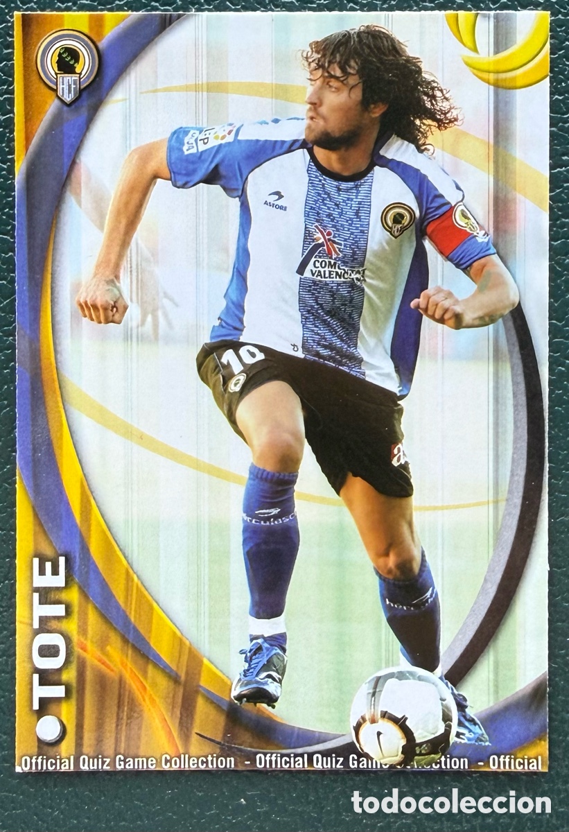 Figurine di Calcio: 504 TOTE HERCULES CF FICHAS ALBUM MUNDICROMO 2010 2011 10 11