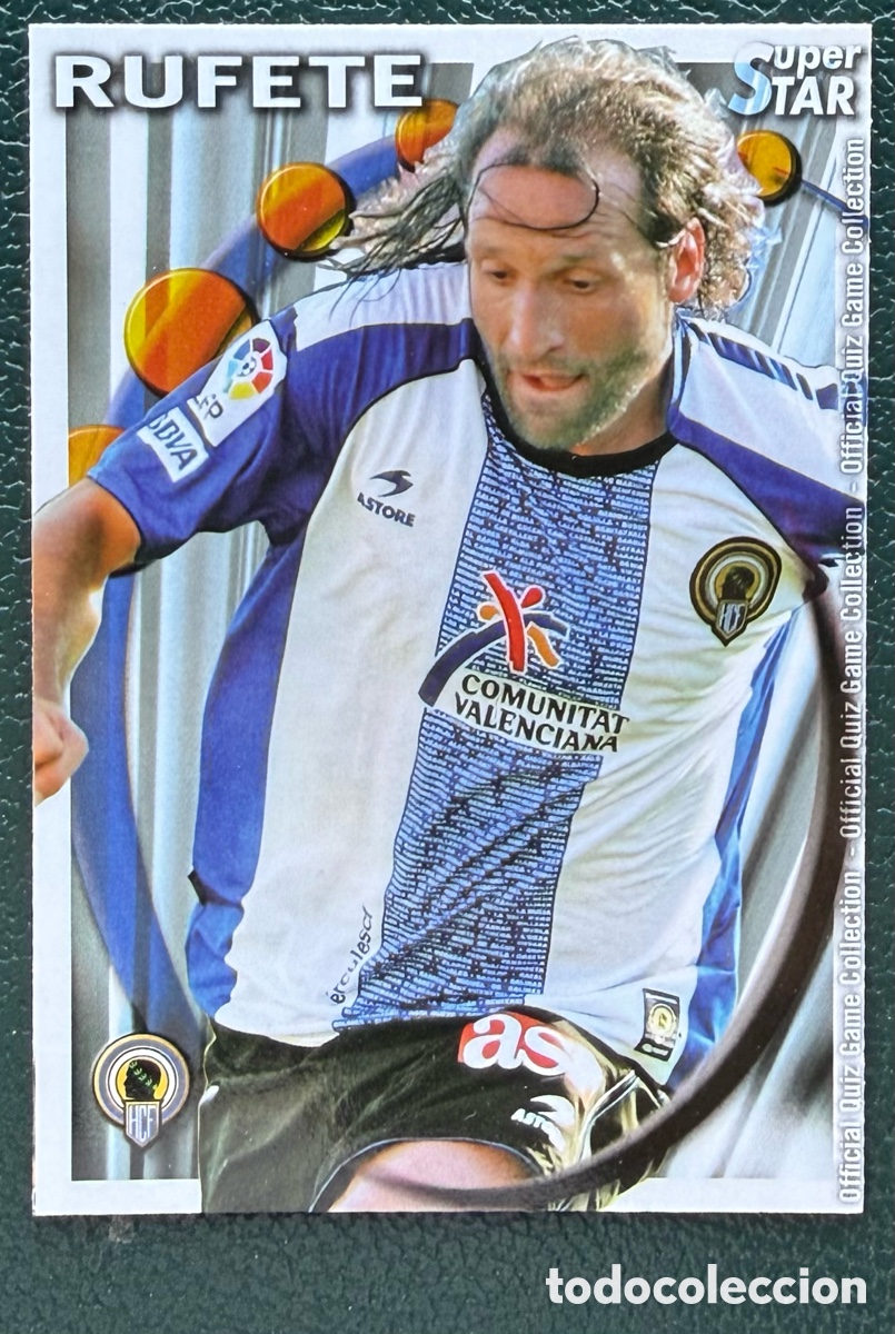 Cromos de Futebol: 510 RUFETE SUPERSTAR MATE HERCULES CF FICHAS ALBUM MUNDICROMO 2010 2011 10 11