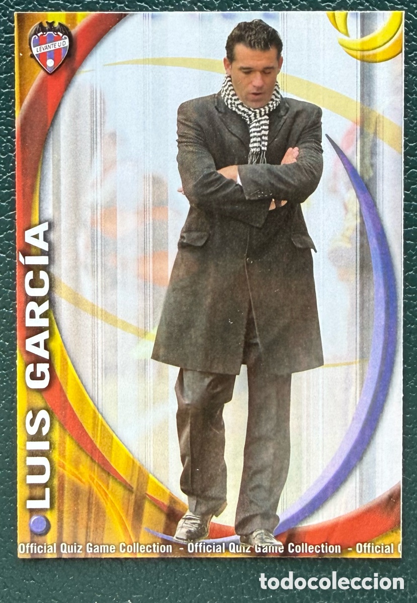 Cartes &agrave; collectionner de Football: 516 LUIS GARCIA LEVANTE UD FICHAS ALBUM MUNDICROMO 2010 2011 10 11
