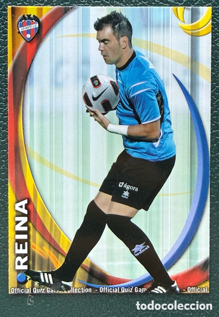 Cartes &agrave; collectionner de Football: 518 REINA LEVANTE UD FICHAS ALBUM MUNDICROMO 2010 2011 10 11