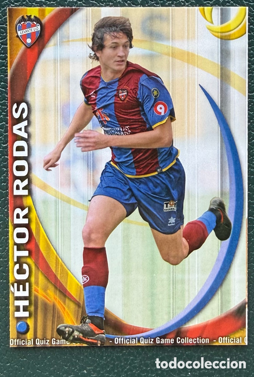 Cartes &agrave; collectionner de Football: 519 HECTOR RODAS LEVANTE UD FICHAS ALBUM MUNDICROMO 2010 2011 10 11