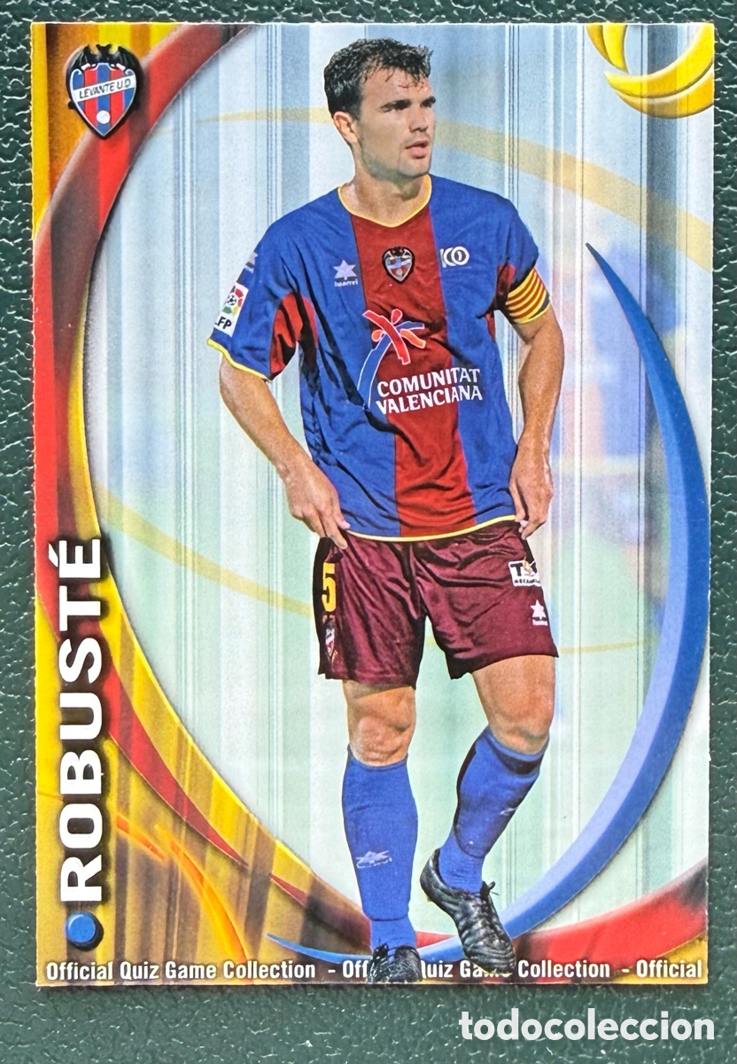 Cartes &agrave; collectionner de Football: 522 ROBUSTE LEVANTE UD FICHAS ALBUM MUNDICROMO 2010 2011 10 11