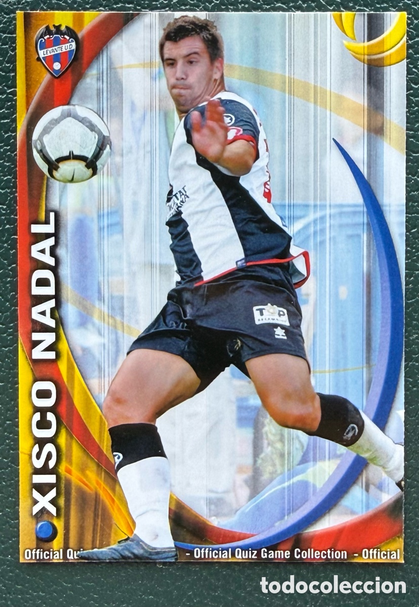 Cromos de Futebol: 534 XISCO NADAL LEVANTE UD FICHAS ALBUM MUNDICROMO 2010 2011 10 11