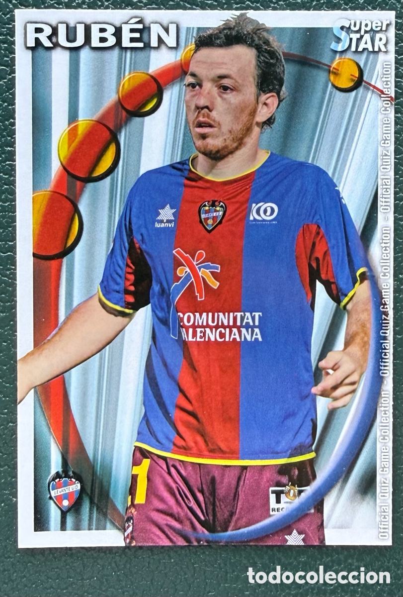 Cromos de Futebol: 536 RUBEN SUPERSTAR MATE LEVANTE UD FICHAS ALBUM MUNDICROMO 2010 2011 10 11
