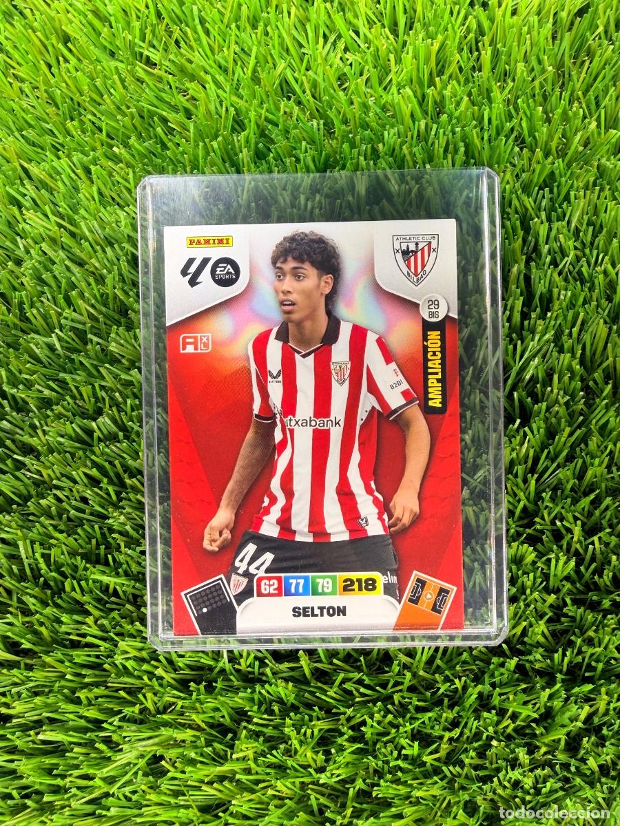Cromos de F&uacute;tbol: N&ordm; 29BIS Selton Ampliaci&oacute;n Athletic Club Adrenalyn XL 25 26