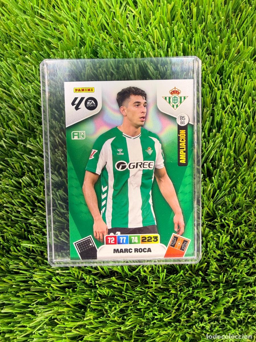 Cromos de F&uacute;tbol: N&ordm; 85BIS Marc Roca Ampliaci&oacute;n Real Betis Adrenalyn XL 25 26