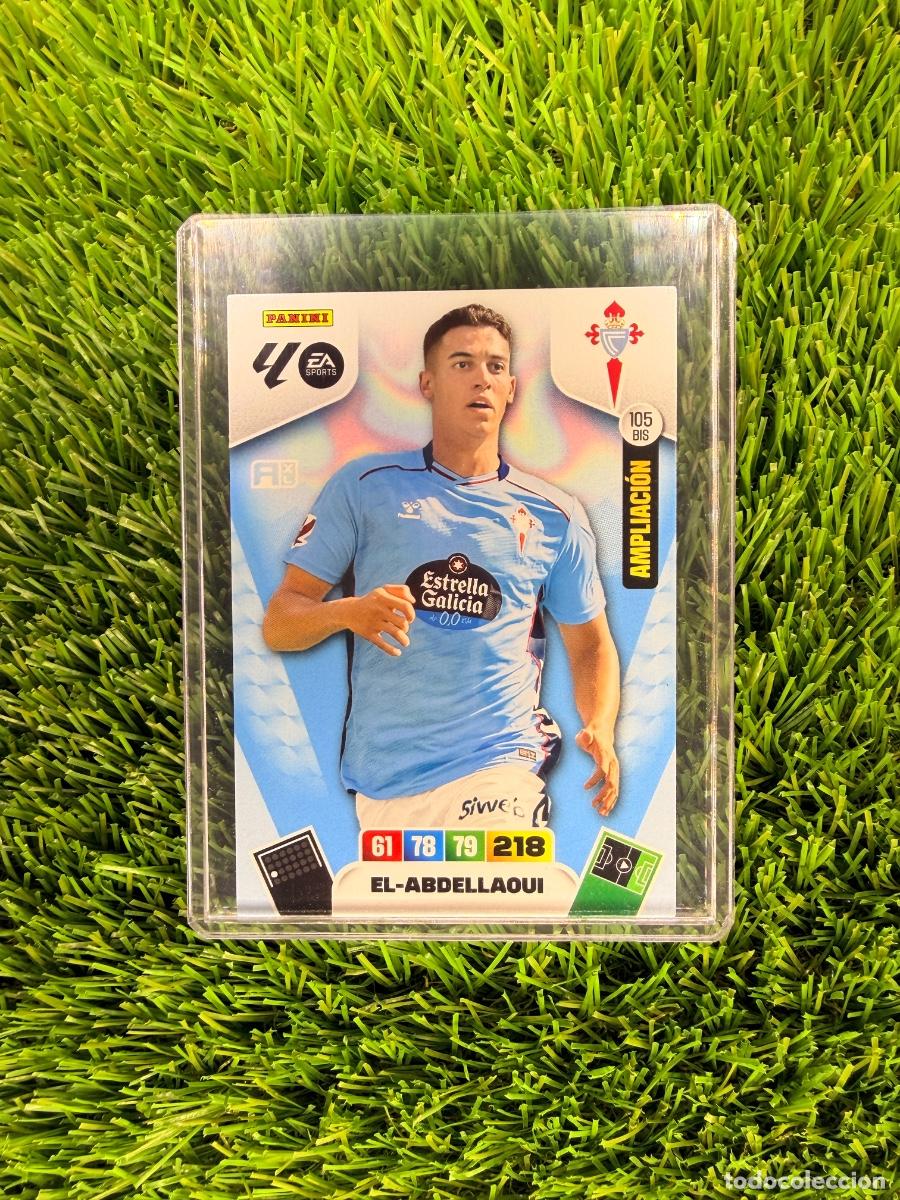 Cromos de F&uacute;tbol: N&ordm; 105BIS El-Abdellaoui Ampliaci&oacute;n RC Celta Adrenalyn XL 25 26