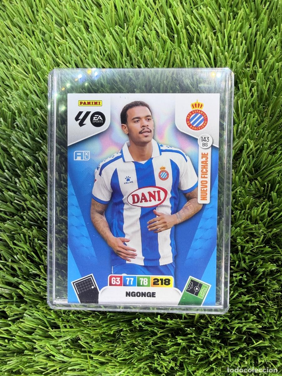 Cromos de F&uacute;tbol: N&ordm; 143BIS Ngonge Nuevo Fichaje RCD Espanyol Adrenalyn XL 25 26