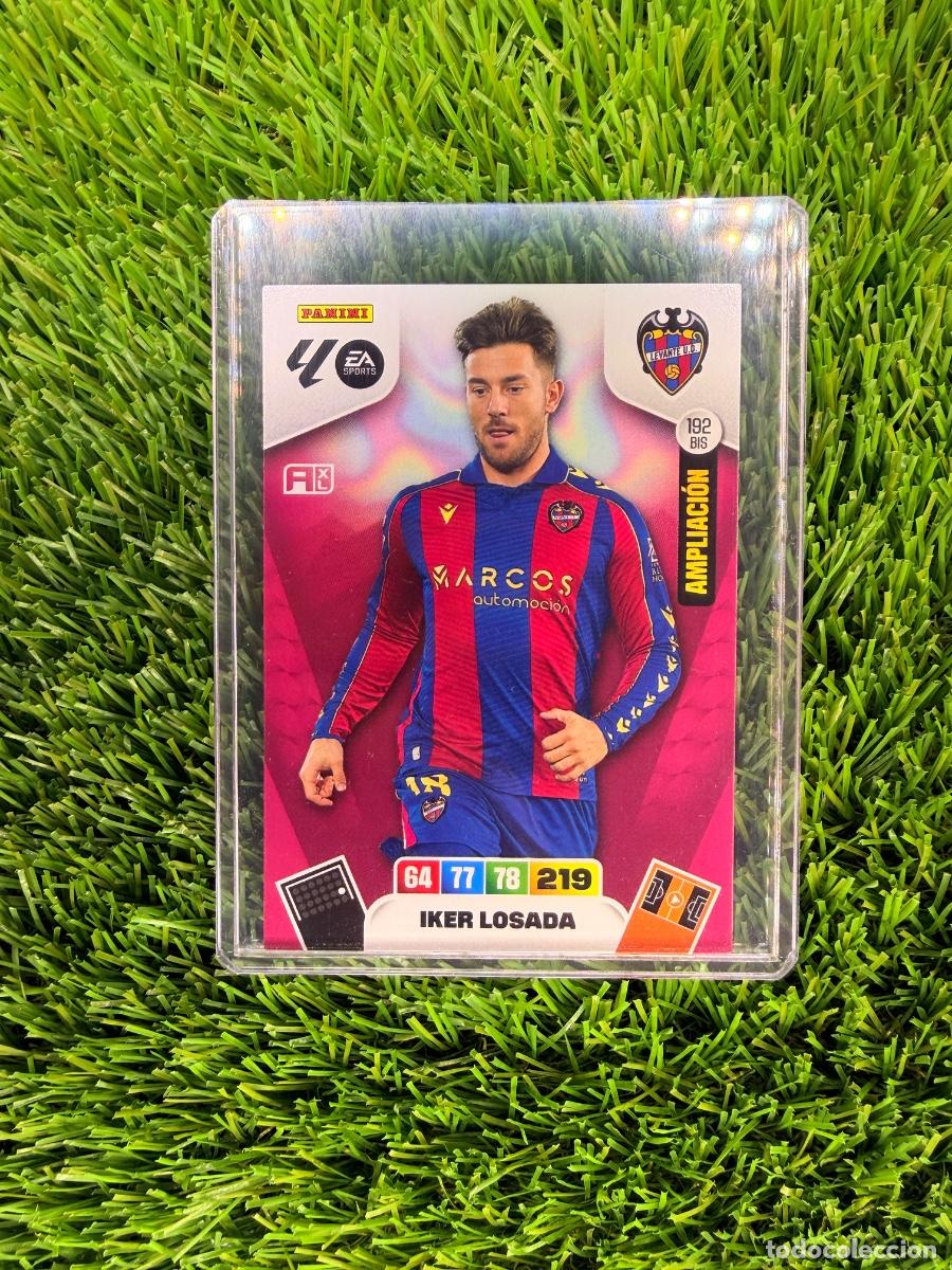 Cromos de F&uacute;tbol: N&ordm; 192BIS Iker Losada Ampliaci&oacute;n Levante UD Adrenalyn XL 25 26