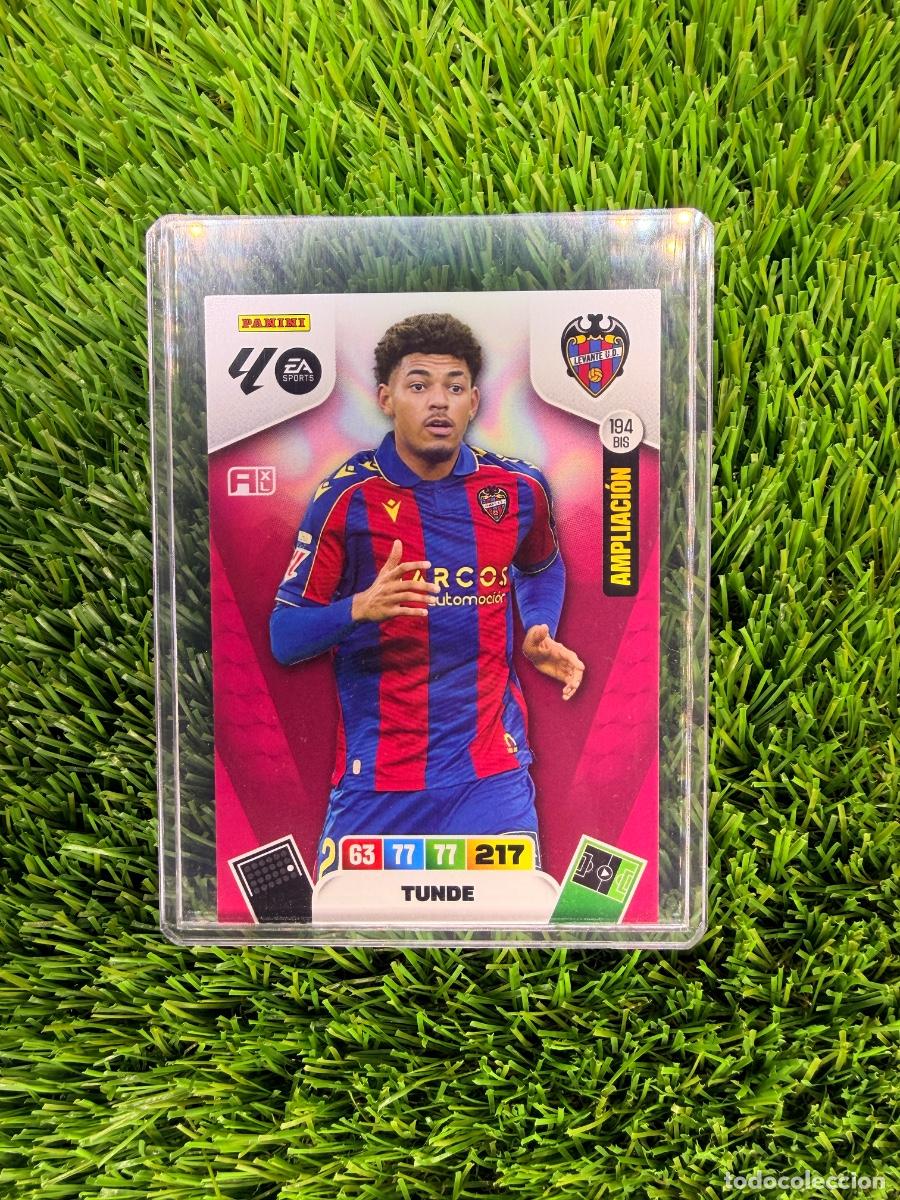 Cromos de F&uacute;tbol: N&ordm; 194BIS Tunde Ampliaci&oacute;n Levante UD Adrenalyn XL 25 26