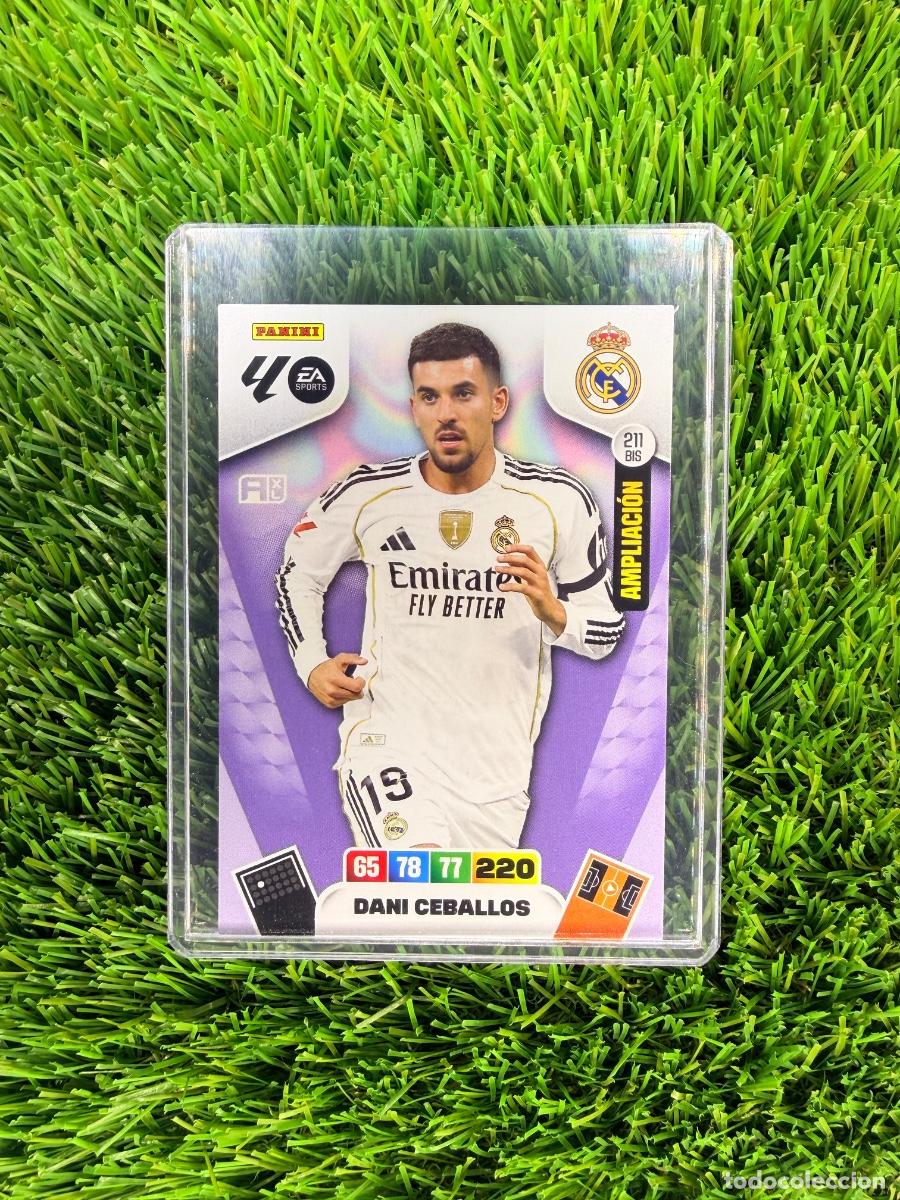 Cromos de F&uacute;tbol: N&ordm; 211BIS Dani Ceballos Ampliaci&oacute;n Real Madrid CF Adrenalyn XL 25 26