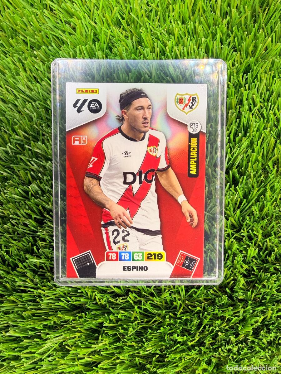Cromos de F&uacute;tbol: N&ordm; 278BIS Espino Ampliaci&oacute;n Rayo Vallecano Adrenalyn XL 25 26