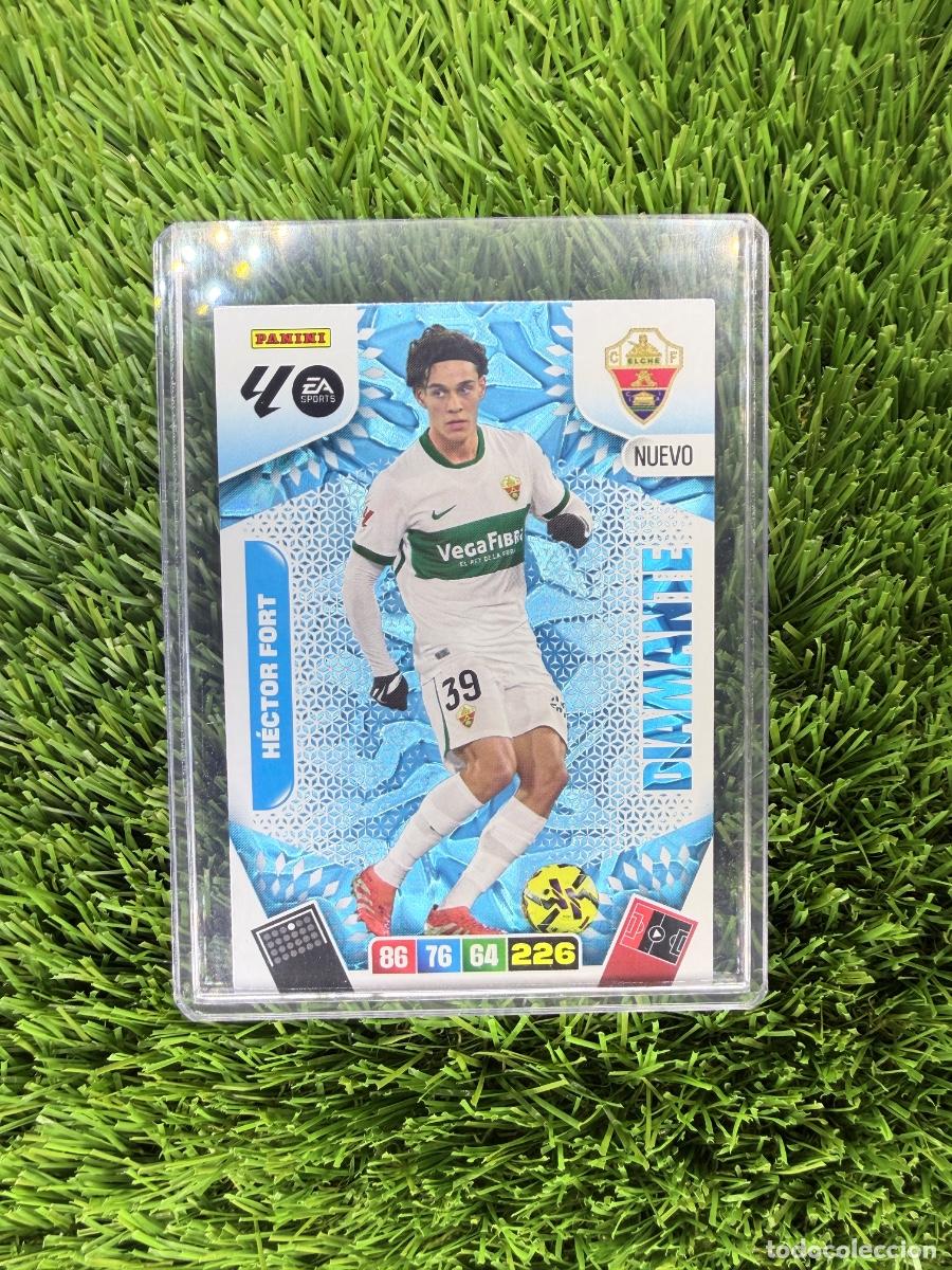 Cromos de F&uacute;tbol: H&eacute;ctor Fort Diamante Edici&oacute;n Limitada Elche CF Adrenalyn XL 25 26