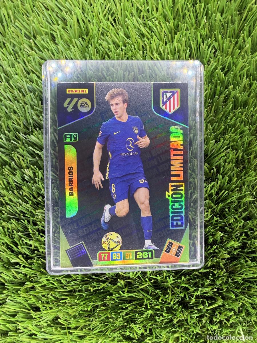Cromos de F&uacute;tbol: Barrios Edici&oacute;n Limitada Atl&eacute;tico de Madrid Adrenalyn XL 25 26