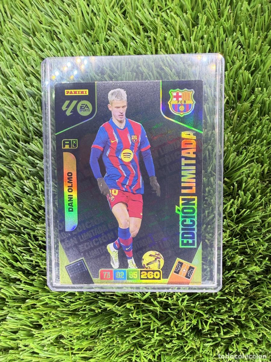 Cromos de F&uacute;tbol: Dani Olmo Edici&oacute;n Limitada FC Barcelona Adrenalyn XL 25 26