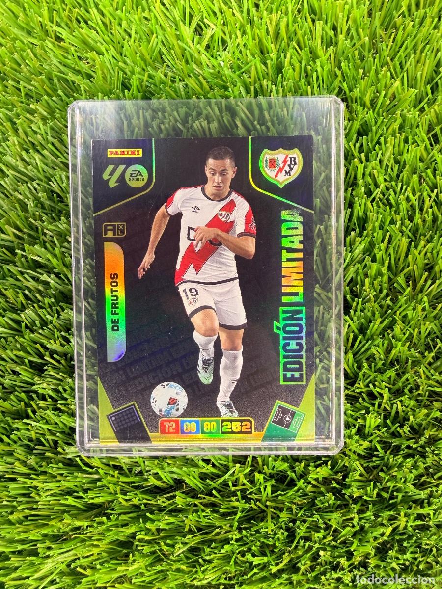 Cromos de F&uacute;tbol: De Frutos Edici&oacute;n Limitada Rayo Vallecano Adrenalyn XL 25 26