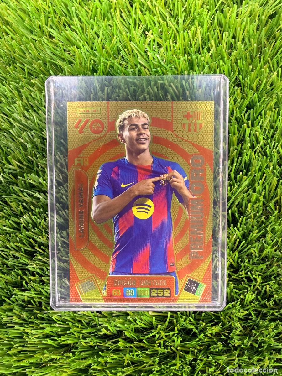 Cromos de F&uacute;tbol: Lamine Yamal Edici&oacute;n Limitada FC Barcelona Adrenalyn XL 25 26