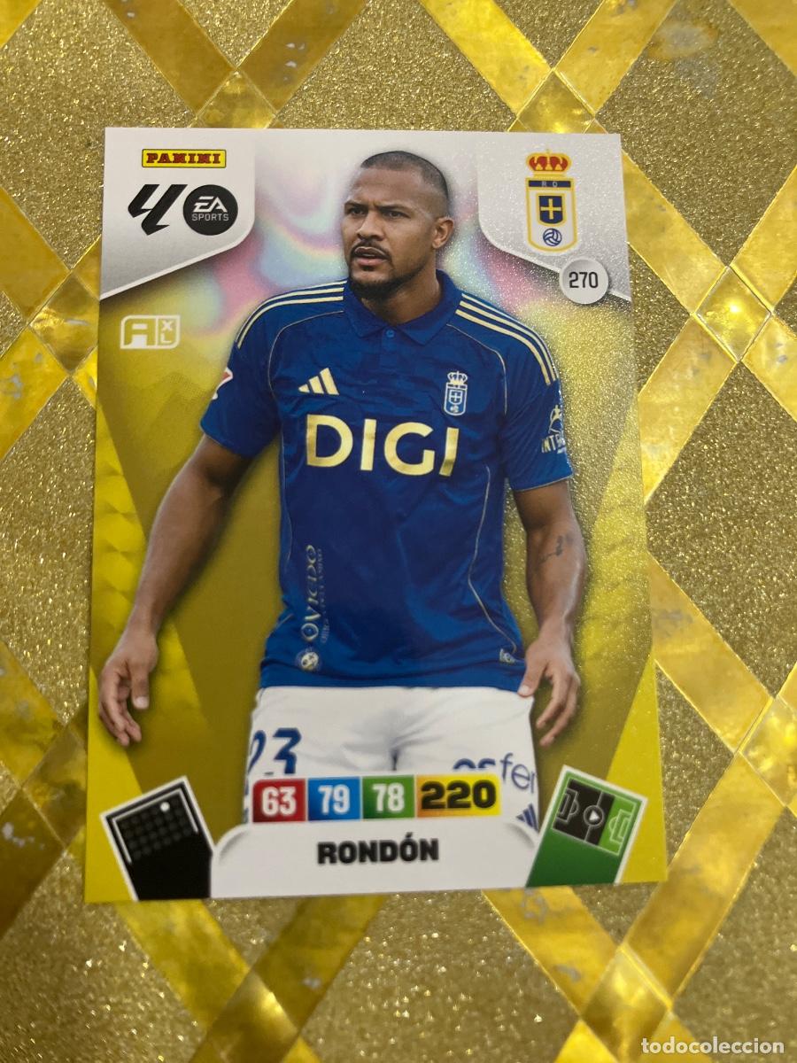 Cromos de F&uacute;tbol: CROMO DE FUTBOL NUMERO 270 RONDON OVIEDO ADRENALYN XL 2025 2026 PANINI !