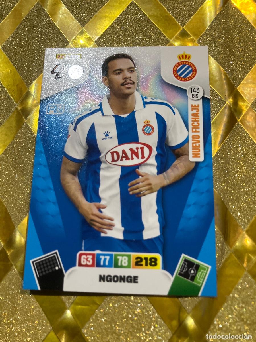 Cromos de F&uacute;tbol: CROMO DE FUTBOL NUMERO BIS 143 NGONGE ESPA&Ntilde;OL ESPANYOL ADRENALYN XL 2025 2026 PANINI !
